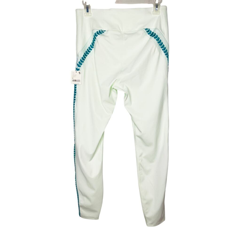 Free People Movement women’s Desert Renegade Leggings Aqua Glass M NWT - Picture 2 of 8